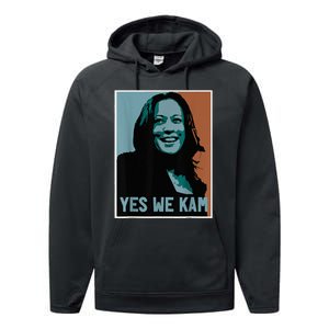 Yes We Kam Madam Harris Fun Performance Fleece Hoodie