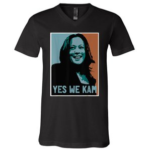 Yes We Kam Madam Harris Fun V-Neck T-Shirt