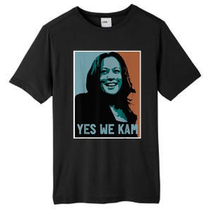 Yes We Kam Madam Harris Fun Tall Fusion ChromaSoft Performance T-Shirt