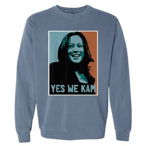 Yes We Kam Madam Harris Fun Garment-Dyed Sweatshirt