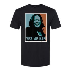 Yes We Kam Madam Harris Fun Softstyle CVC T-Shirt