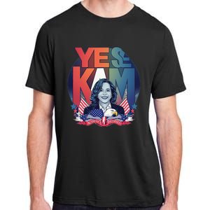 Yes We Kam Madam Harris Funny Adult ChromaSoft Performance T-Shirt