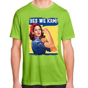 Yes We Kam Female President Gift Adult ChromaSoft Performance T-Shirt