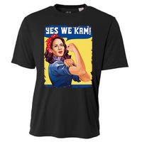 Yes We Kam Female President Gift Cooling Performance Crew T-Shirt