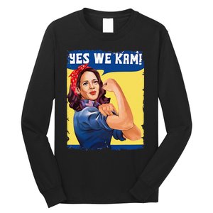 Yes We Kam Female President Gift Long Sleeve Shirt