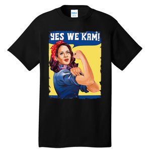 Yes We Kam Female President Gift Tall T-Shirt