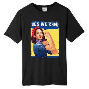 Yes We Kam Female President Gift Tall Fusion ChromaSoft Performance T-Shirt