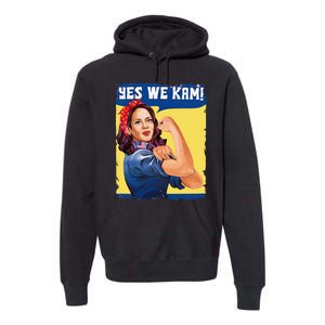 Yes We Kam Female President Gift Premium Hoodie