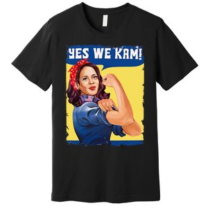 Yes We Kam Female President Gift Premium T-Shirt