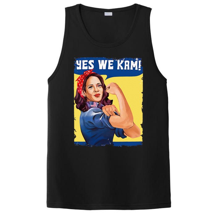 Yes We Kam Female President Gift PosiCharge Competitor Tank