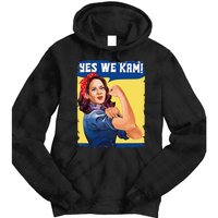 Yes We Kam Female President Gift Tie Dye Hoodie