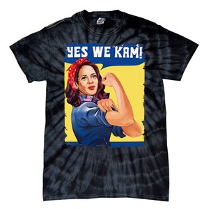 Yes We Kam Female President Gift Tie-Dye T-Shirt