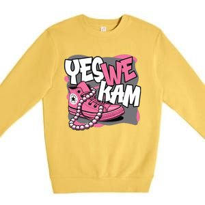 Yes We Kam Premium Crewneck Sweatshirt