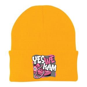 Yes We Kam Knit Cap Winter Beanie