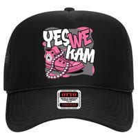 Yes We Kam High Crown Mesh Back Trucker Hat