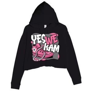 Yes We Kam Crop Fleece Hoodie