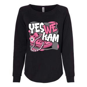 Yes We Kam Womens California Wash Sweatshirt