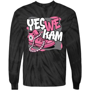 Yes We Kam Tie-Dye Long Sleeve Shirt