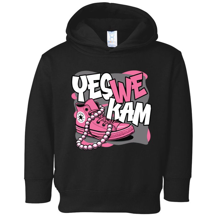 Yes We Kam Toddler Hoodie