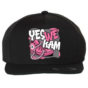 Yes We Kam Wool Snapback Cap