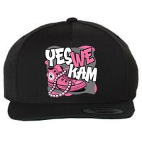 Yes We Kam Wool Snapback Cap