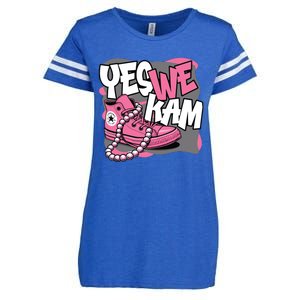 Yes We Kam Enza Ladies Jersey Football T-Shirt