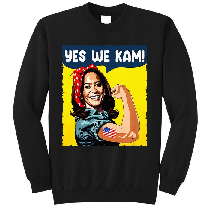 Yes We Kam Rosie The Riveter For President Kamala Harris Sweatshirt