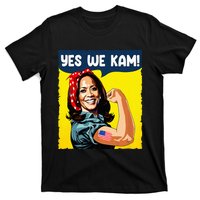 Yes We Kam Rosie The Riveter For President Kamala Harris T-Shirt