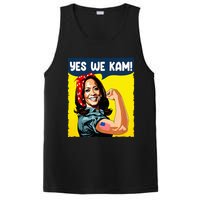 Yes We Kam Rosie The Riveter For President Kamala Harris PosiCharge Competitor Tank