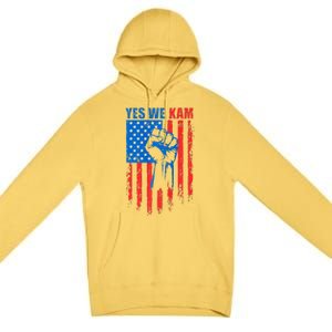 Yes We Kam Harris For President 2024 Premium Pullover Hoodie