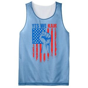 Yes We Kam Harris For President 2024 Mesh Reversible Basketball Jersey Tank