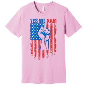 Yes We Kam Harris For President 2024 Premium T-Shirt