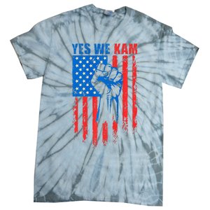 Yes We Kam Harris For President 2024 Tie-Dye T-Shirt