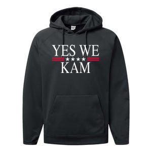 Yes We Kam Saying Quote Performance Fleece Hoodie