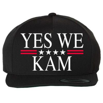 Yes We Kam Saying Quote Wool Snapback Cap