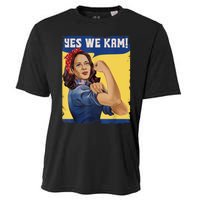 Yes We Kam Madam Harris Fun Cooling Performance Crew T-Shirt