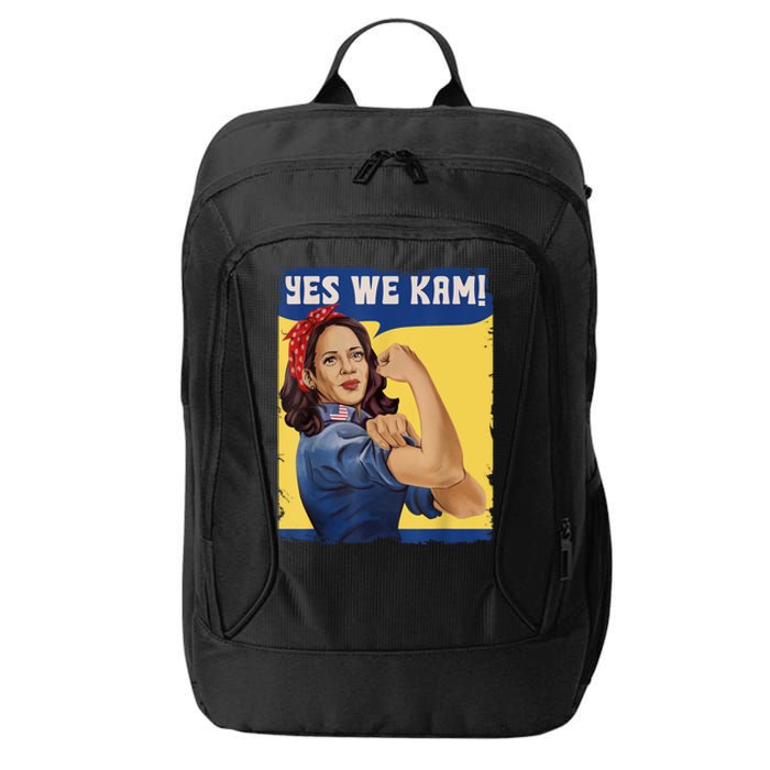 Yes We Kam Madam Harris Fun City Backpack