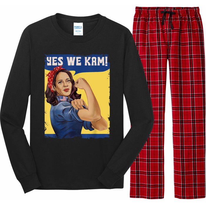 Yes We Kam Madam Harris Fun Long Sleeve Pajama Set