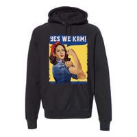 Yes We Kam Madam Harris Fun Premium Hoodie