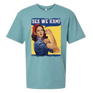 Yes We Kam Madam Harris Fun Sueded Cloud Jersey T-Shirt