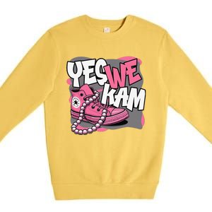 Yes We Kam Premium Crewneck Sweatshirt