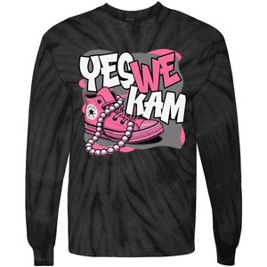 Yes We Kam Tie-Dye Long Sleeve Shirt