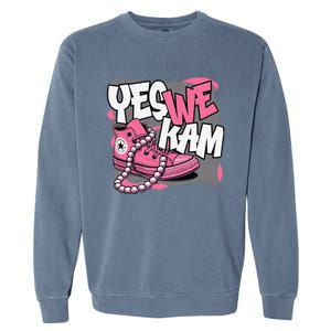 Yes We Kam Garment-Dyed Sweatshirt