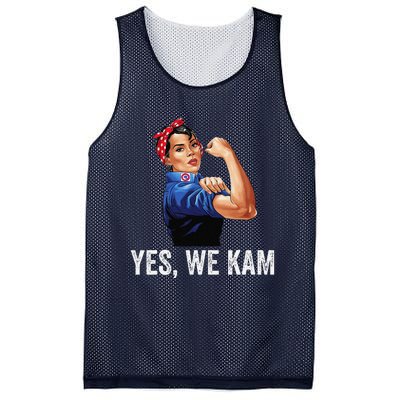 Yes We Kam 2024 Kamala Harris For President Elect Campaign Mesh Reversible Basketball Jersey Tank