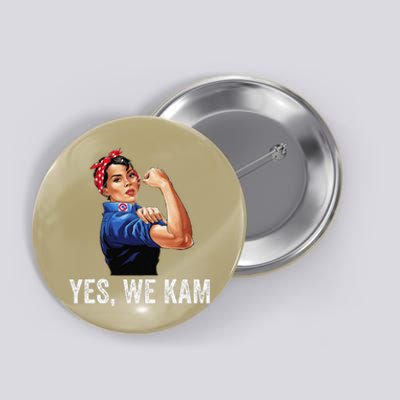 Yes We Kam 2024 Kamala Harris For President Elect Campaign Button