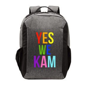 Yes We Kam Democrat Party Kamala Hariss Vote 2024 Vector Backpack