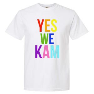 Yes We Kam Democrat Party Kamala Hariss Vote 2024 Garment-Dyed Heavyweight T-Shirt