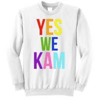 Yes We Kam Democrat Party Kamala Hariss Vote 2024 Sweatshirt