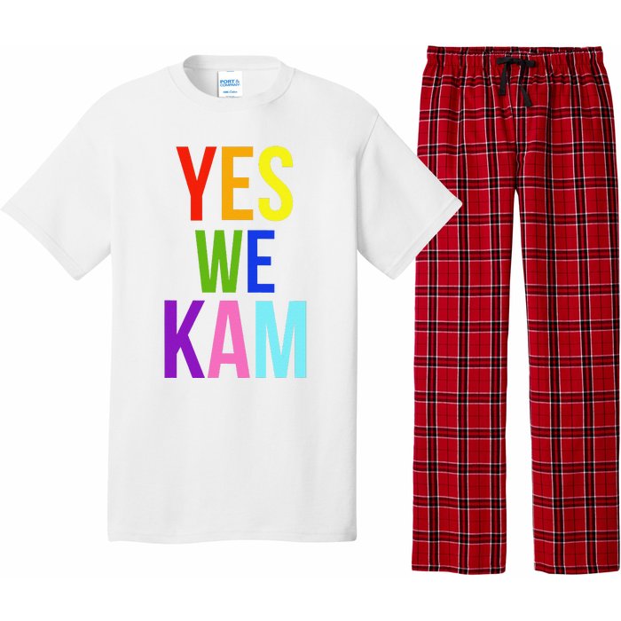 Yes We Kam Democrat Party Kamala Hariss Vote 2024 Pajama Set