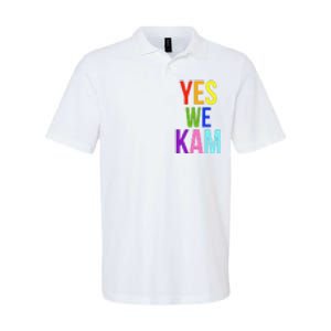 Yes We Kam Democrat Party Kamala Hariss Vote 2024 Softstyle Adult Sport Polo